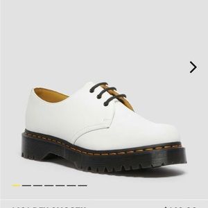 New size 8 with tags 1461 BEX white retails at $140